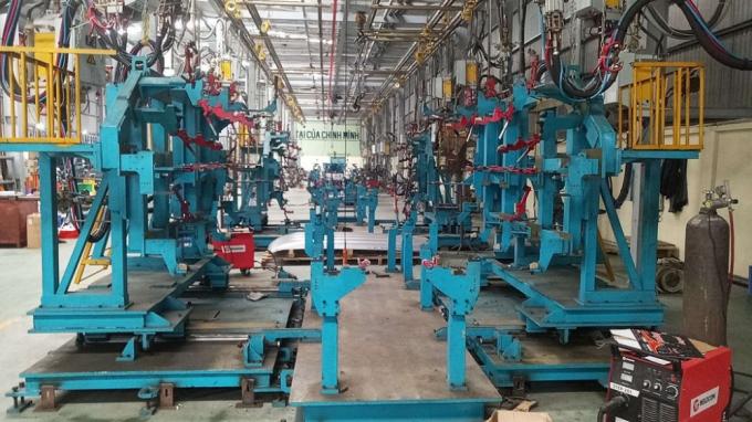 Customized Automotive Assembly Equipment , Car Manufacturing Assembly Line 0