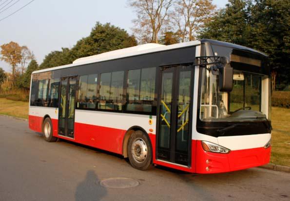 City Luxury Passenger Bus , Public Transportation Bus Vehicle Assembly 1