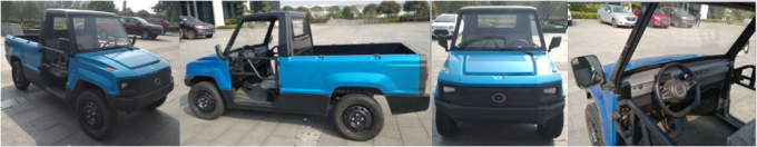 Battery Powered Mini Pickup Trucks Low Speed Auto Assembling Projects 0