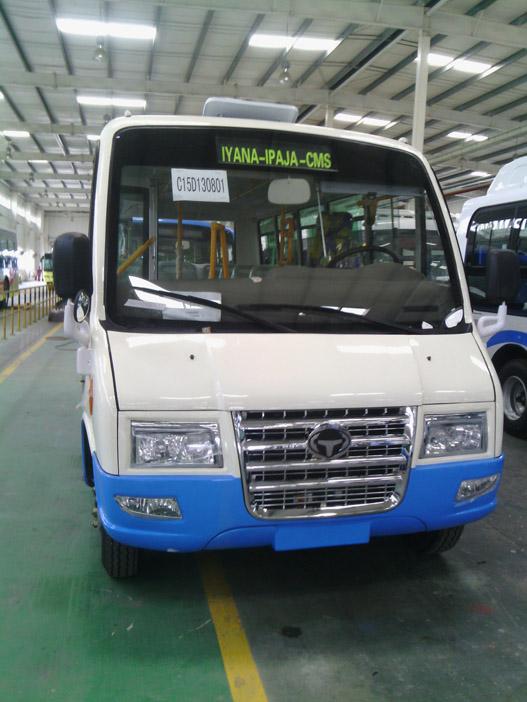Mini Shuttle Bus Assembly Line , Public Transport Bus Manufacturing Factory 1
