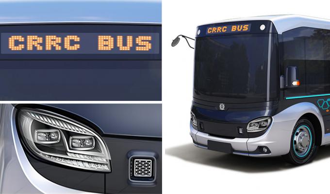 Multi-Protection Electric Bus TEG6530BEV Comfortable To Drive And Ride City Bus 1