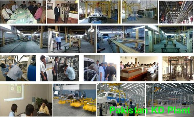Professional Overseas Automotive Assembly Plants / Car Factory Assembly Line 1