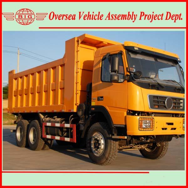 6x4 Drive 10T Medium Duty Dump Truck Vehicle Assembly Business Projects 1
