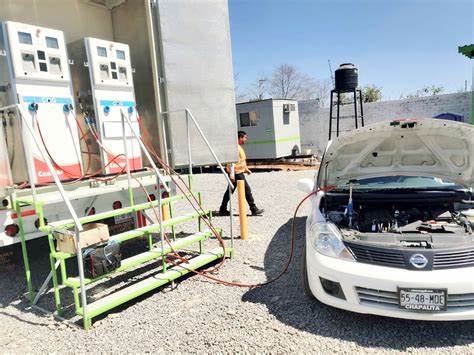 Mobile CNG Filling Station With 15,000 Nm3 Daily Charging Capacity 1