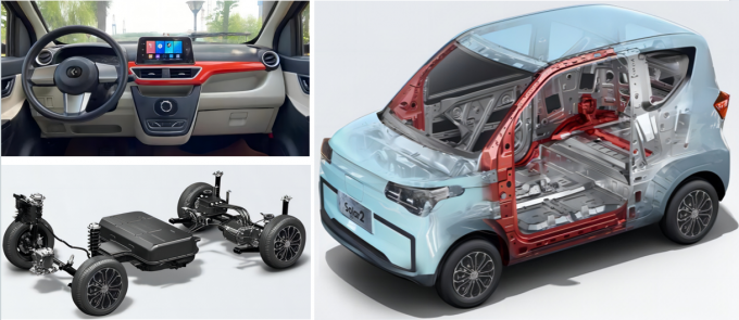 EEC Approved Solar Electric Car Solar 2 Low Usage Cost 2 Doors 2 Seats Mini Car 5