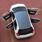 Power Electric Hatchback Solar Car 3380mm Pannel 160mm