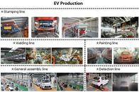 Auto Assembling Electric City SUV Car / Automotive Assembly Line 45-50km/H